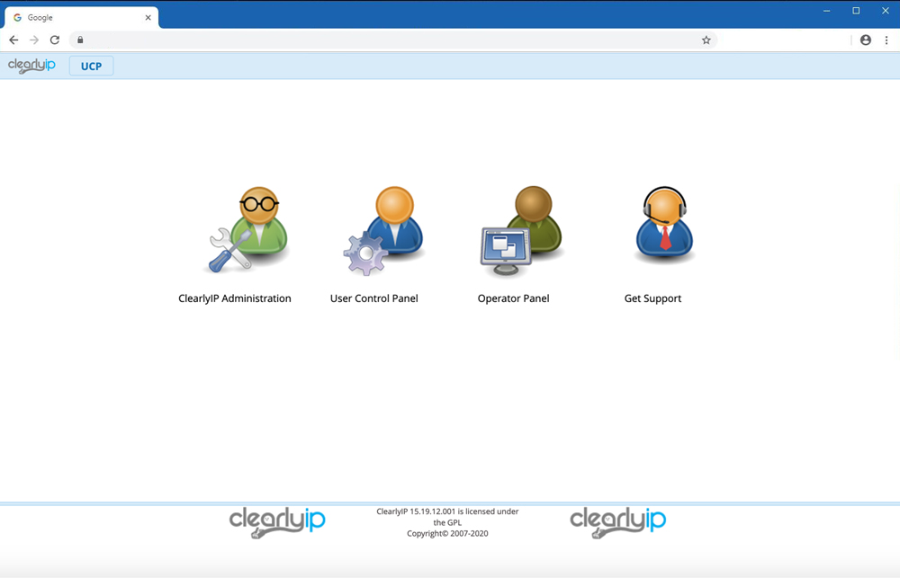Update Control Management window/screen