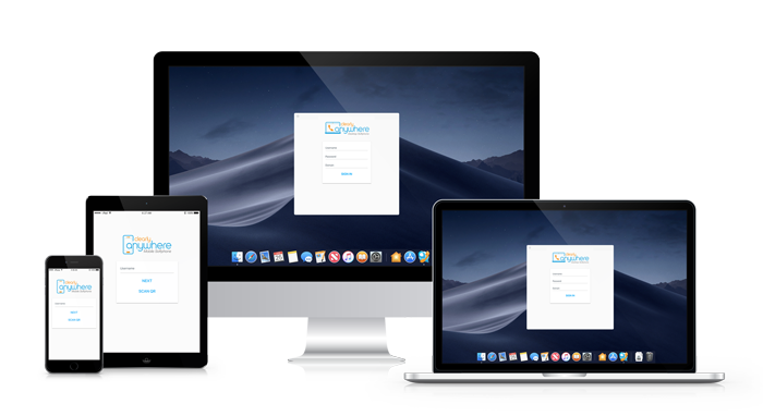 Clearly Anywhere Desktop Setup