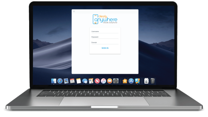 Clearly Anywhere Desktop Setup