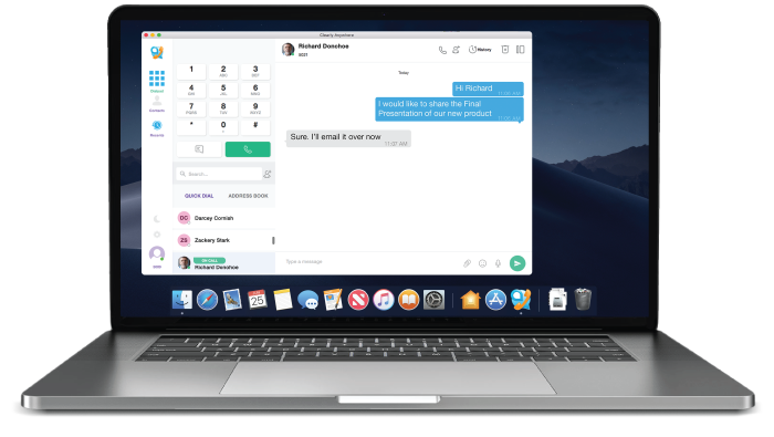 Clearly Anywhere Desktop Setup