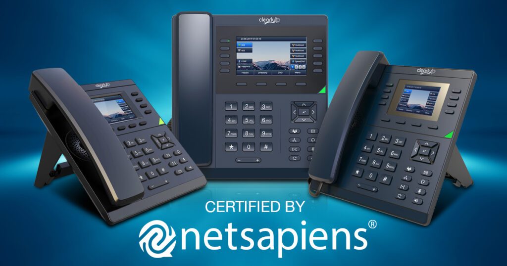 ClearlyIP CIP Phones Certified for NetSapiens