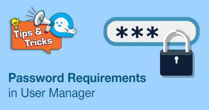 password requirements