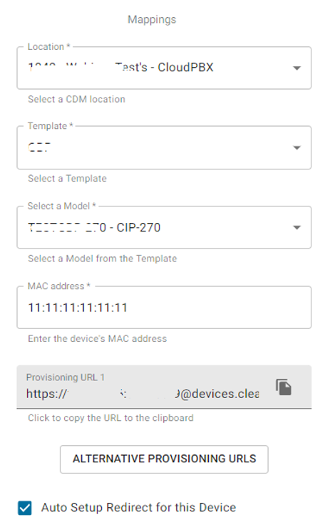 configuration file