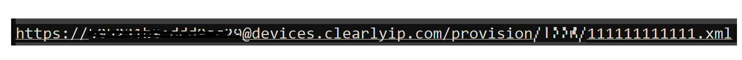 config window