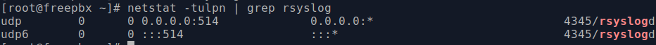 Syslog window