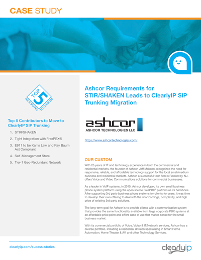 Ashcor Case Study