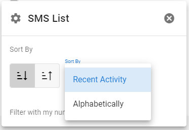 SMS List