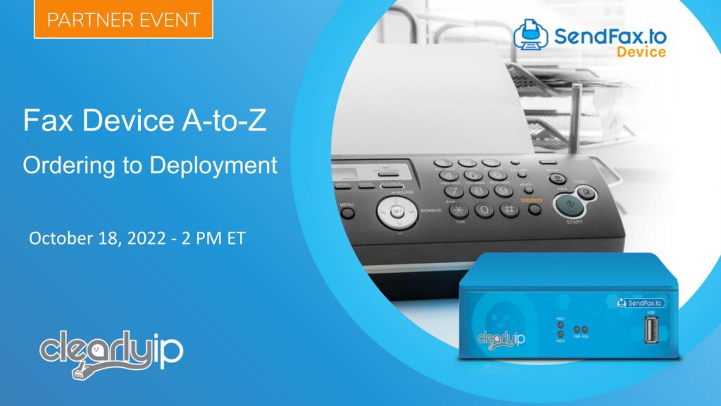 SendFax.to Partner Training Event