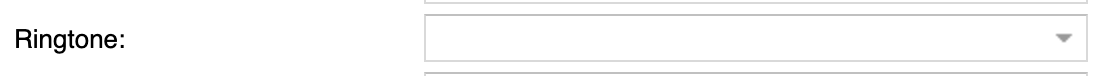 choose ringtone