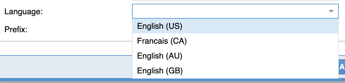 language