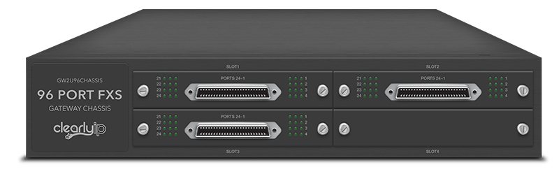 ClearlyIP 72 Port FXS Analog VoIP Gateway