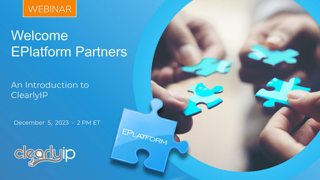 EPlatform Welcome Webinar Title Screen