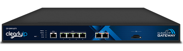 ClearlyIP 2 Port T1/E1 Digital VoIP Gateway
