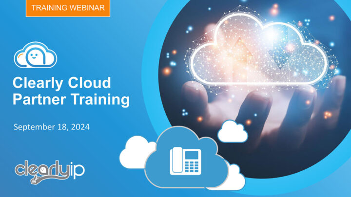 Clearly Cloud Partner Training September 2024